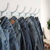 SKOLOO Coat Rack Wall Mounted - 6 Hooks, Heavy Duty,