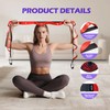 ROSAPOAR Stretching Strap with Loops - Non Elastic Yoga Straps