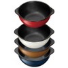 Shigaki Chocotto Heat Resistant Soup Pot, Navy 4113