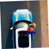 ULTECHNOVO 1 Pair Flame Decals for Car Hood Weatherproof Vinyl