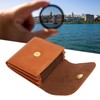 Lens Filter Case, 5 Layers Lens Filter Pouch PU Leather