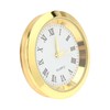 MovFlax 1-1/2 Inch (37 mm) Round mini Quartz Clock Insert