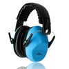 Kouizam NNR27db Earmuffs for Hearing Sensitive to Teens, Noise Cancelling,
