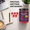 EMAZEN Whey Protein Gummies, Sugar Free, Low Carb Keto Snacks