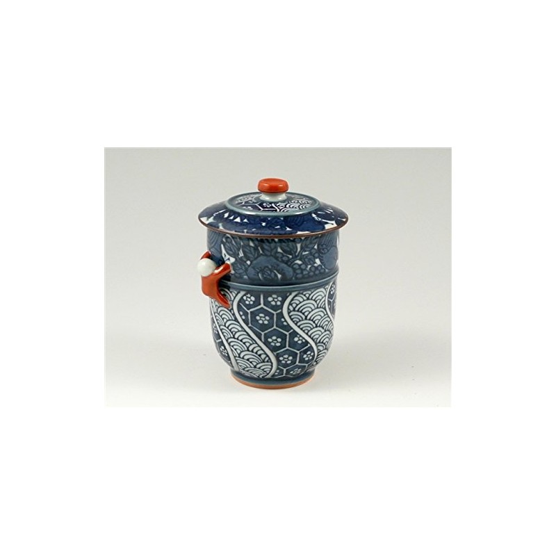 有田 There Hasami ware a kiln 花鳥 One 閑人 Lid