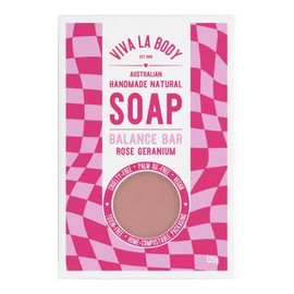 Viva La Body Balance Bar Soap - Rose Geranium, 130g