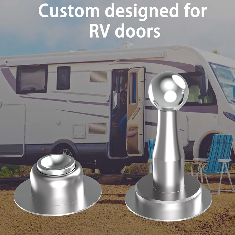 Magnetic Door Stop for RV, Camper, Trailer, Motorhome, Heavy Duty