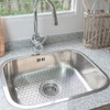 2 Pack Kitchen Sink Mat for Stainless Steel Sink, PVC