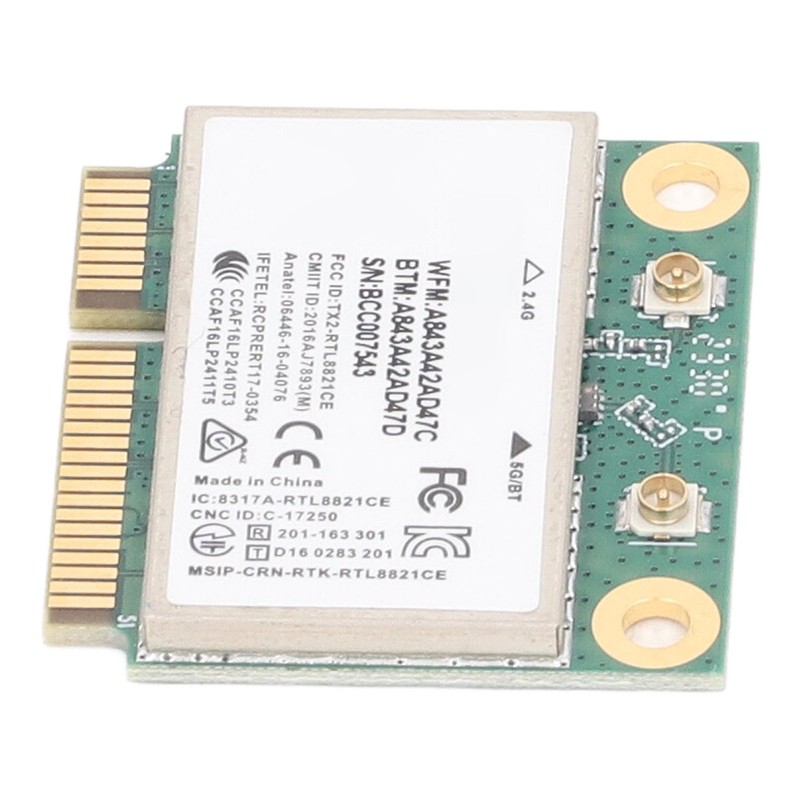 RTL8821CE Network Card Module 433Mbps BT4.2 802.11AC 2.4GHz 5GHz Mini