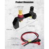 Battery Jump Post, Remote Battery Terminals Fit for Can Am