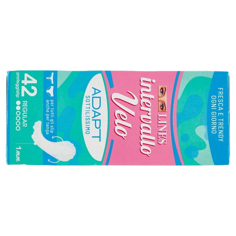 Lines – Pantyliners Interval Veil, Fresh Clean in 1 mm