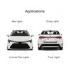 Xpismii 6 Piece 6000K White Civic LED Interior Light Kit
