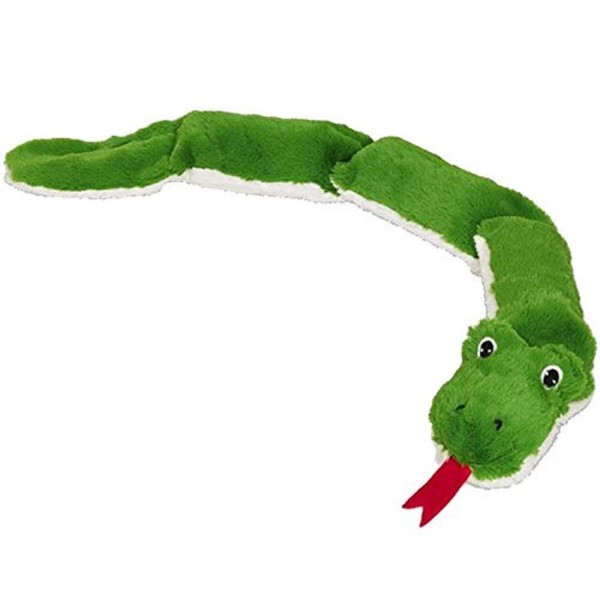 Nobby Squeaker Plush Snake X-Large, 85 cm, Green