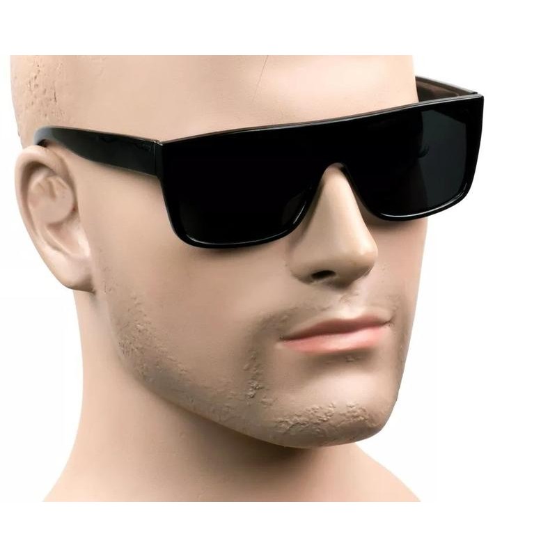 Gangster Square Sunglasses for Men - Flat Top Style