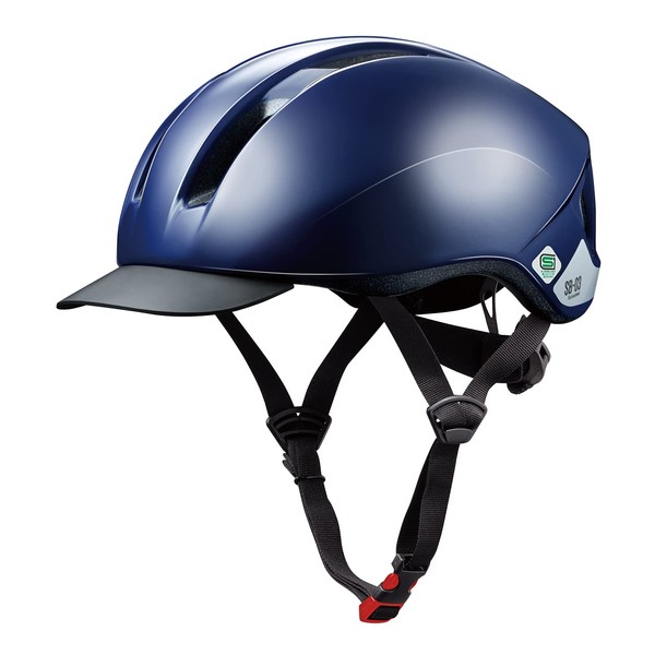 OGK KABUTO Bicycle Helmet SB-03M Size: Less than 21.7 - 22.8 inches (55 - 58 cm), Color: Navy