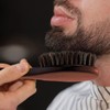 Pack of 3 Boar Bristle Brush Hair Brush with Wooden