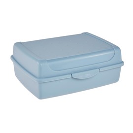keeeper Food Storage Container with Click Closure, 17 x 13 x 7 cm, 1 Litre, Luca Midi, Nordic Blue