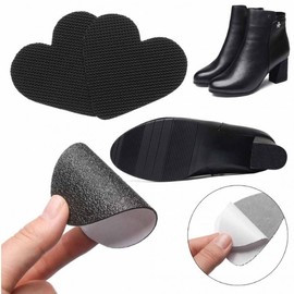 Non-slip Shoe Pad Mat Heel Rubber Cushion High Heel F Type BL08295 100ea