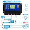 Professional 30A Solar Charge Controller Replacement , 12V/24V Solar Panel