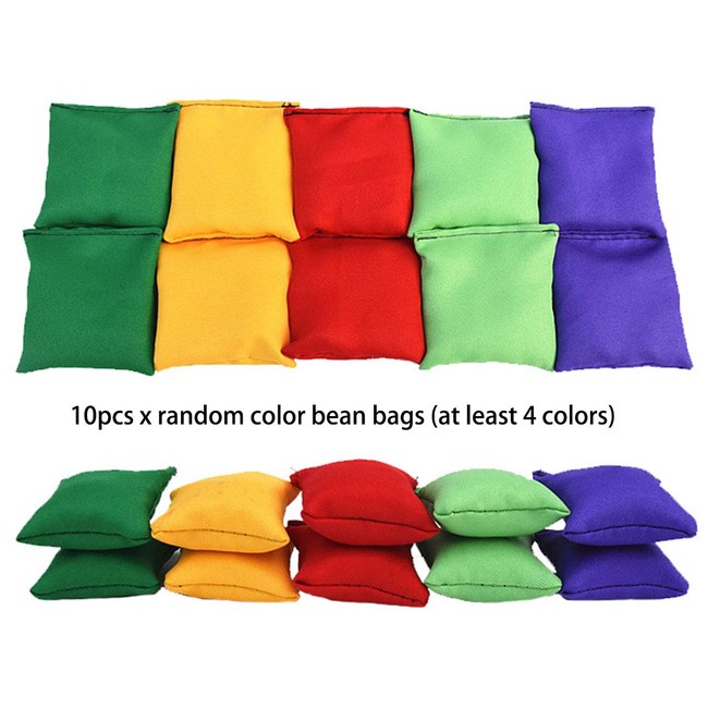 Soft Plastic Cones Bean Bags Ring Toss Games Eocolz 3 in 1 Carnival Games Set 