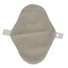 4PCS Washable Feminine Pads Gray Graphene Leakproof Breathable Reusable Sanitary