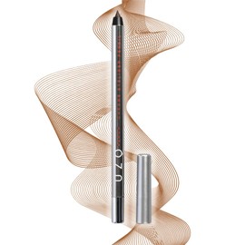 UZO Braun Chrome Eyeliner Pencil - Waterproof Eyeliner Women - Smudge Proof Eyeliner Pencil - Black Retractable Eyeliner - Quick-drying Eye Makeup - Matte Finish Makeup - Longlasting eye Liner