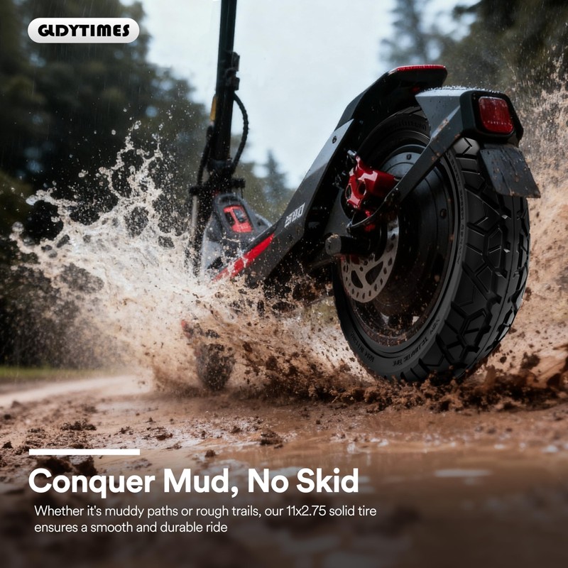 GLDYTIMES 70/60-7.5 Solide Tire,Fits Ninebot by Segway MAX G3 /
