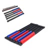 6pcs Socket Organizer Tray Multipurpose ABS 1/4in 3/8in 1/2in Auto