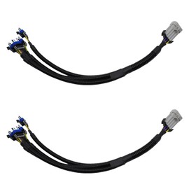 Powkos Ignition Coil Harness Connector 2Pcs Compatible with GM LQ9 LQ4 LS2 LS3 LS7 LSX 5.3 6.0 6.2 7.0 Replaces D581 12558693 D585 10457730 19005218