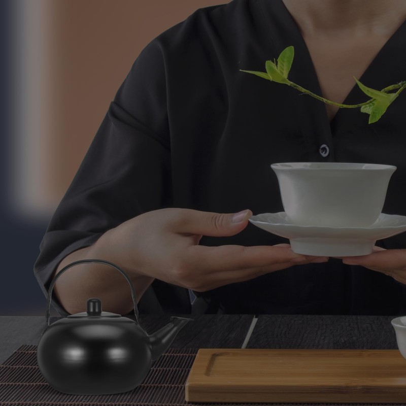 iplusmile Stainless Steel Tea Kettle, Stove Top Teapot Water Kettle