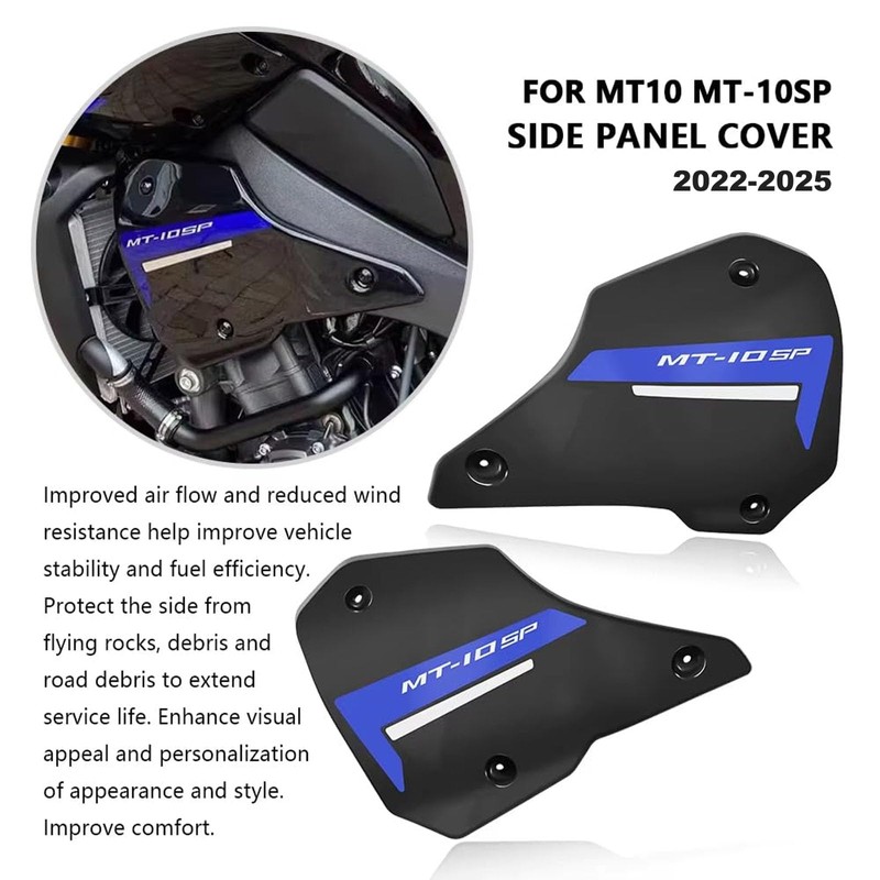 For MT10/SP mt10 sp 2025 2024-2022 Motorcycle Frame Infill Panels