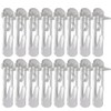 DOITOOL 30pcs Transparent Shelf Support Pegs for Cabinets Kitchen Shelving