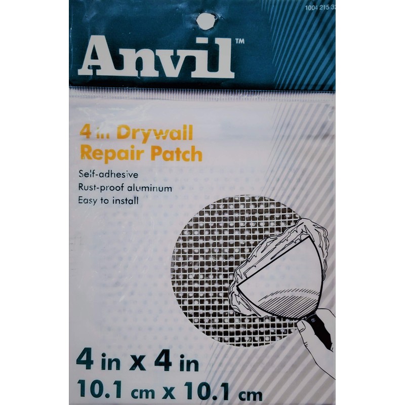 Anvil Drywall Repair Patch, 4 inch