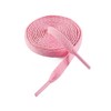 VSUDO 63" Flat Light Pink Shoe Laces for Sneakers, Light