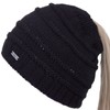 Faera Women's Winter Hat Cable Hole Braid Beanie Hat Knitted