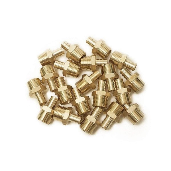 1/2 x 1/2 PEX Male NPT Threaded Adapter - Brass