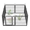 FXW Decorative Garden Fence Panels, Dog Fence for The Yard,