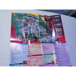 2013 Six Flags St. Louis park map featuring Boomerang