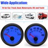 BYYOUIV 2" Water Temperature Gauge (100-250℉) + Oil Pressure Gauge