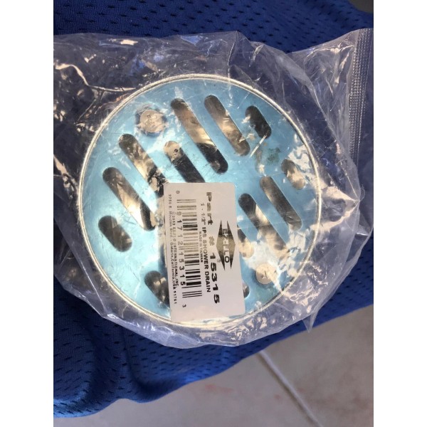 Ez-Flo Eastman 15315 Brass IPS Shower Drain