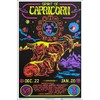 Capricorn Zodiac Sign - Flocked - Blacklight Poster - 23"