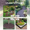 20ft. 6-Pack Galvanized Steel Landscape Edging - 40" L x
