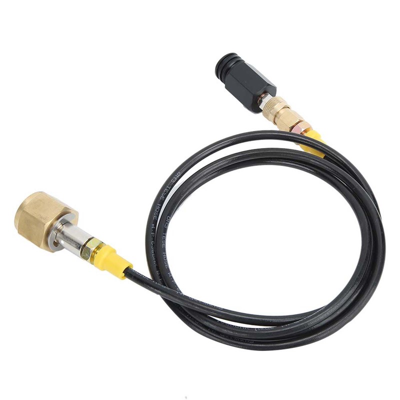 1.5m G1/2-14 CGA320 CO2 Tank Adapter Soda Hose Kit Accessories