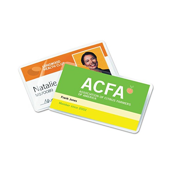 SWI3300371 - Swingline HeatSeal UltraClear Laminating Business Card Pouches