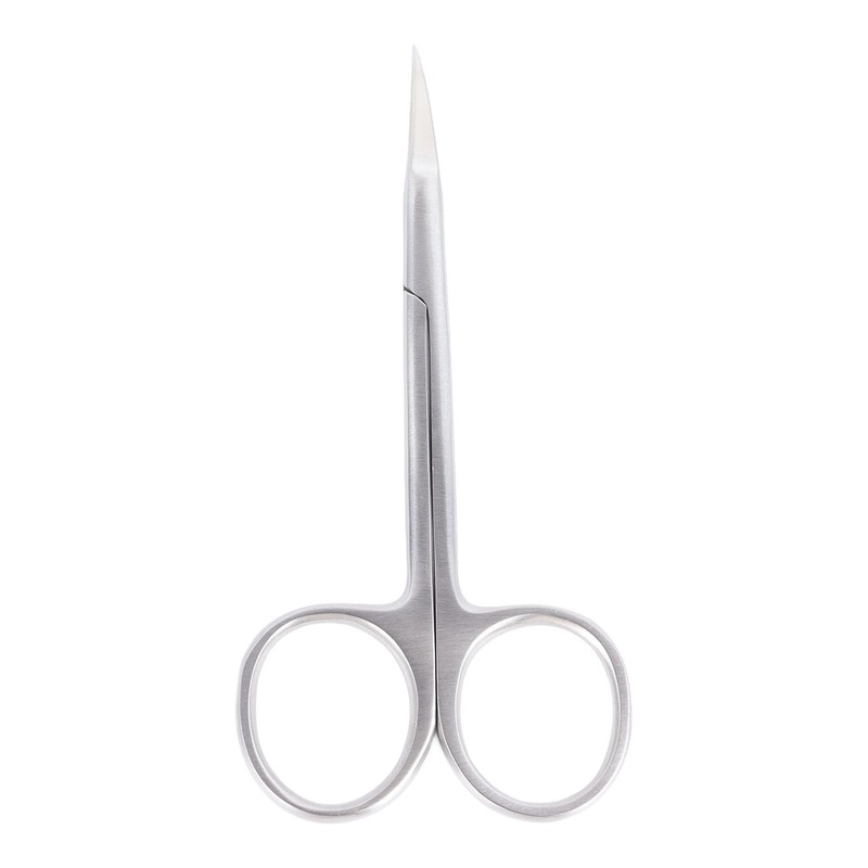Professional Precise Pointed Tip Cuticle Scissors Stainless Steel Curved Blade