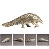 Brass Pangolin Figurine Statue Figurines Animal Sculpture Collectibles for Luck