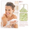 PACKOVE 4pcs Luxury Bath Ball Flower Shower Loofah Body Scrubber