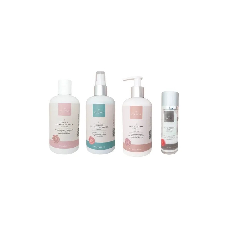 Única & Eterna Skincare Kit Para El Cuidado De La