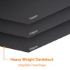 50 Sheets A4 Black Card & Paper 250gsm, Thick Cardstock