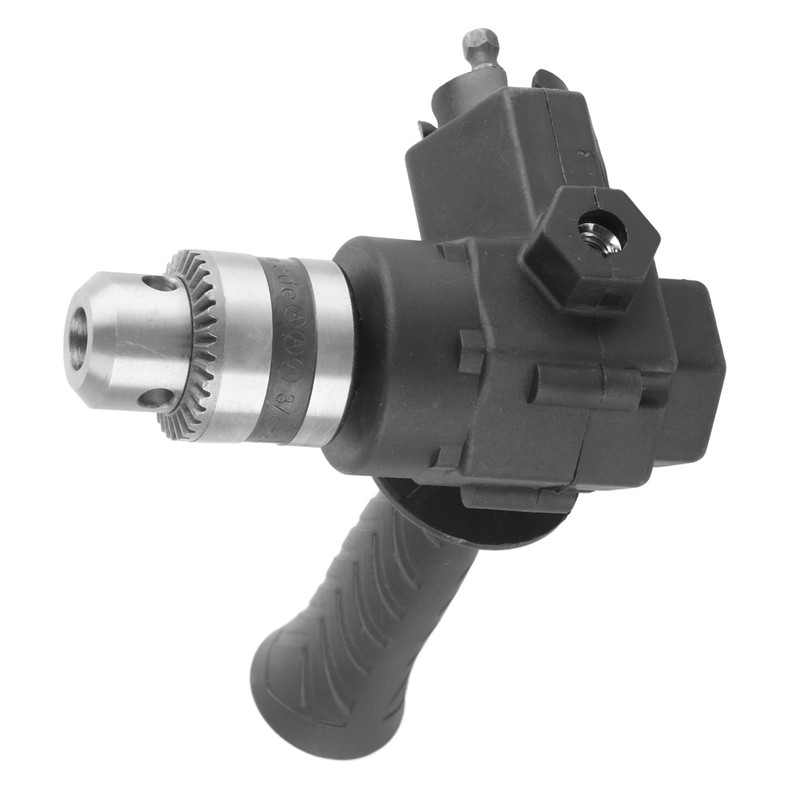 Right Angle Drill Attachment Kit Bend Extension Accessory Narrow Space